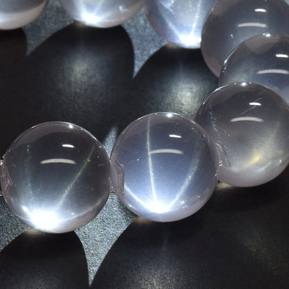 ＜The Floating Orbs＞スターローズクォーツ ブレスレット 16.5mm #RJ019