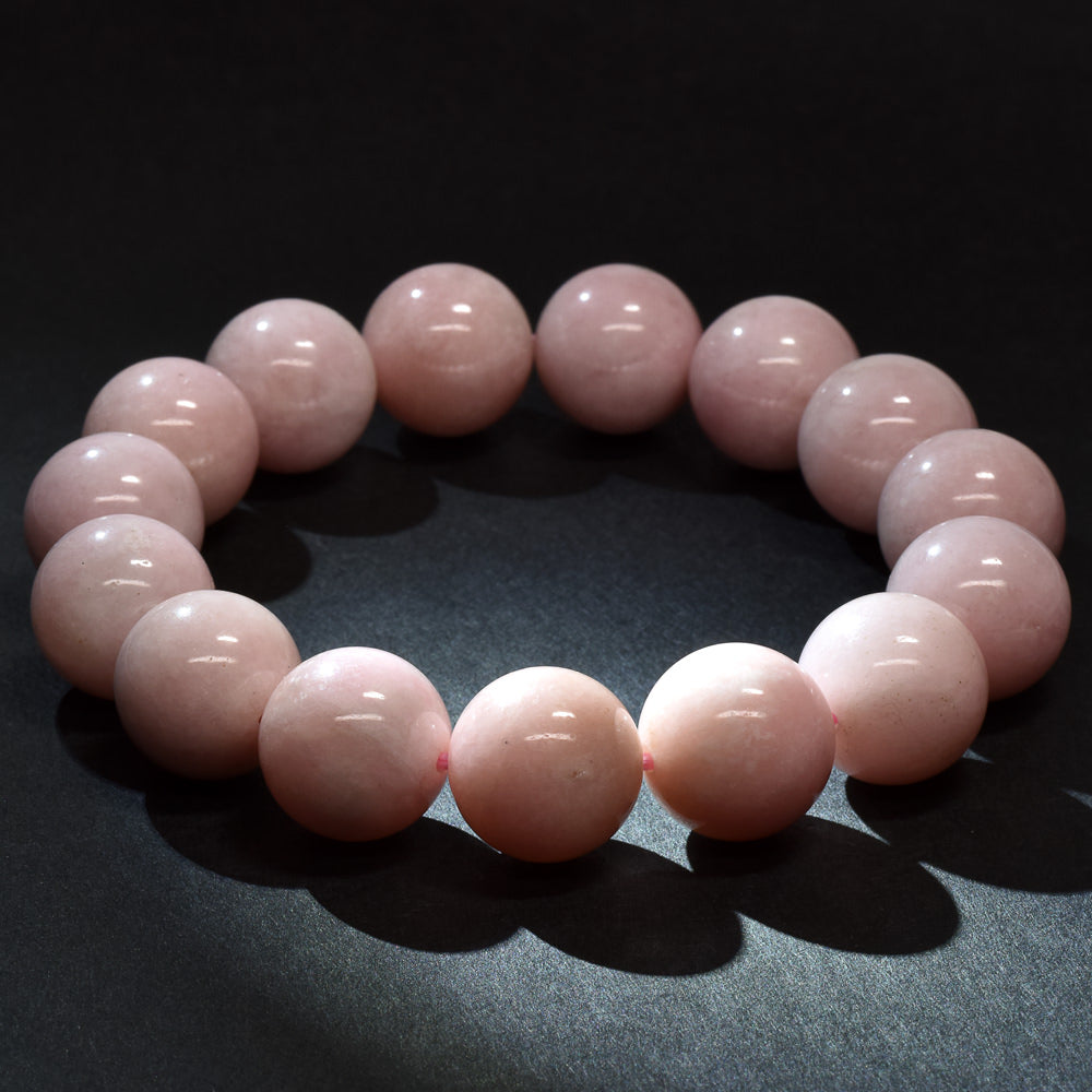 ピンクゾイサイト（ピンクタンザナイト） ブレスレット 13.5mm #RJ025