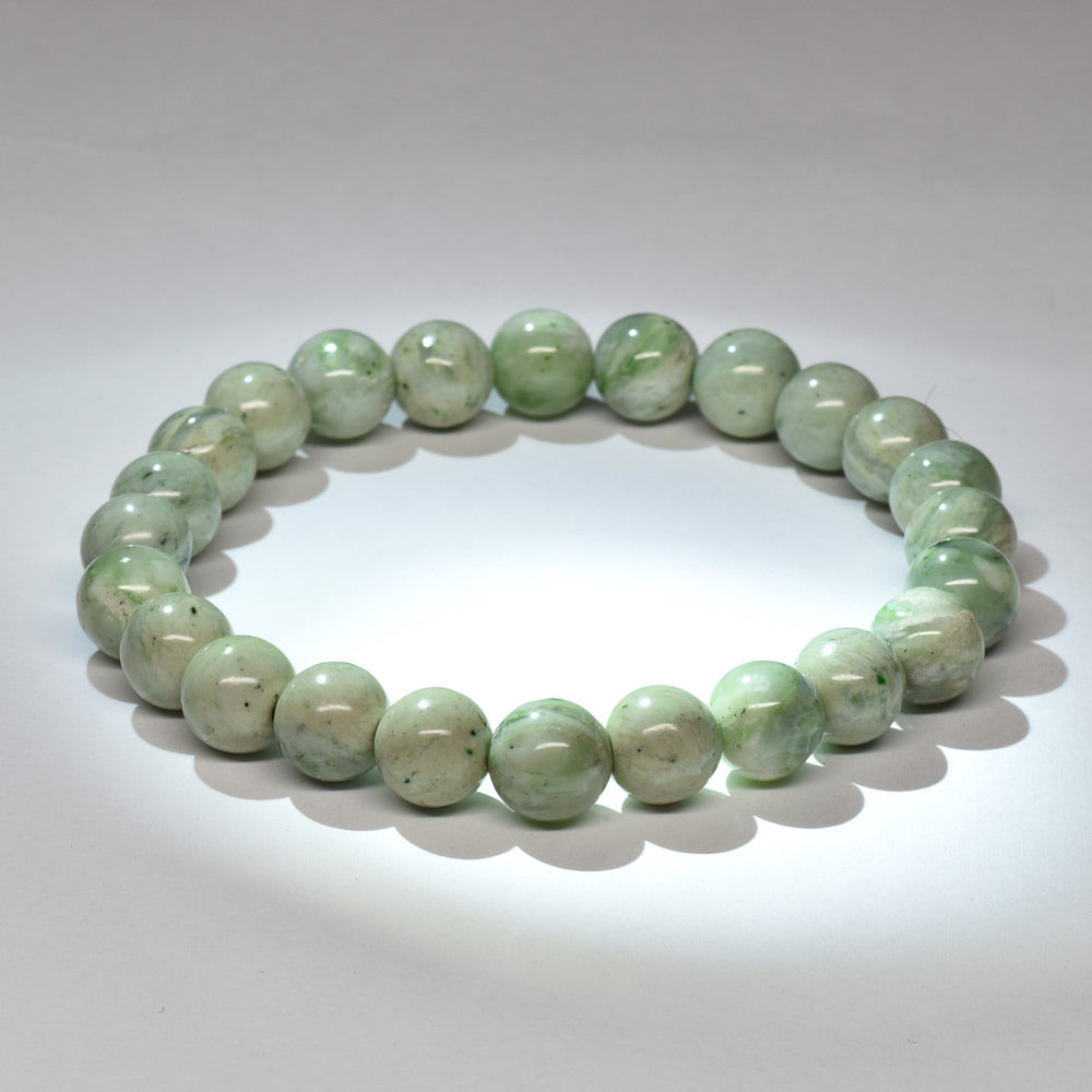 北海道産 日髙翡翠 ブレスレット 8mm #RJ040