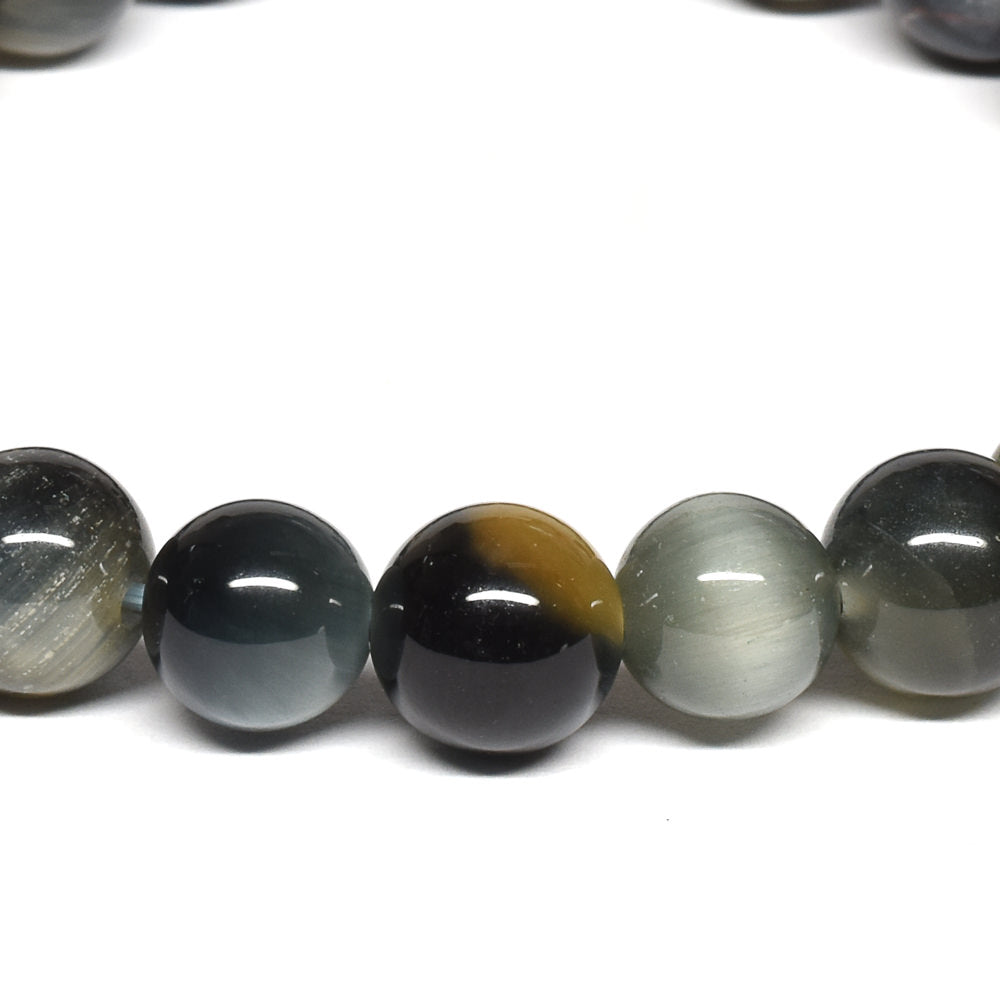 ゼブラタイガーアイ ブレスレット 8-8.5mm #RJ070