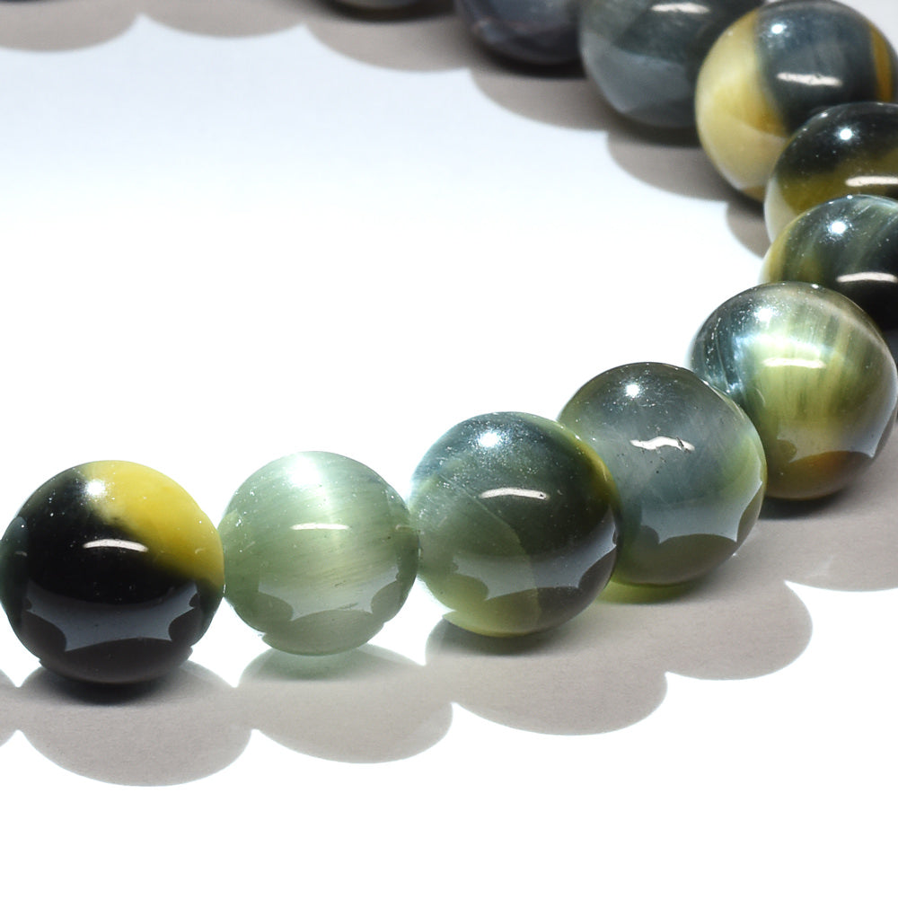 ゼブラタイガーアイ ブレスレット 8-8.5mm #RJ070