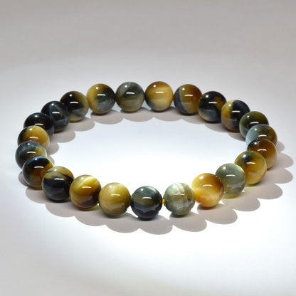 ゼブラタイガーアイ ブレスレット 8-8.5mm #RJ072