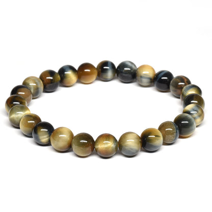 ゼブラタイガーアイ ブレスレット 8-8.5mm #RJ073