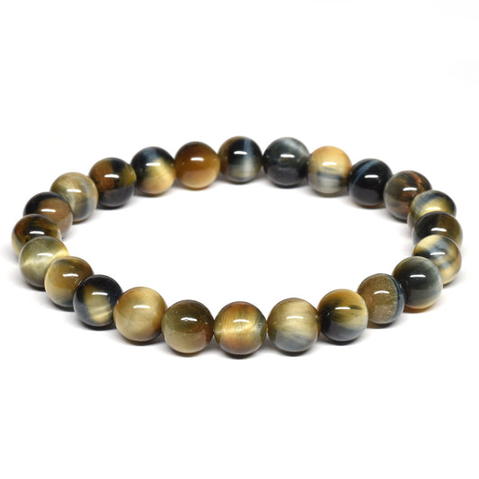 ゼブラタイガーアイ ブレスレット 8-8.5mm #RJ073