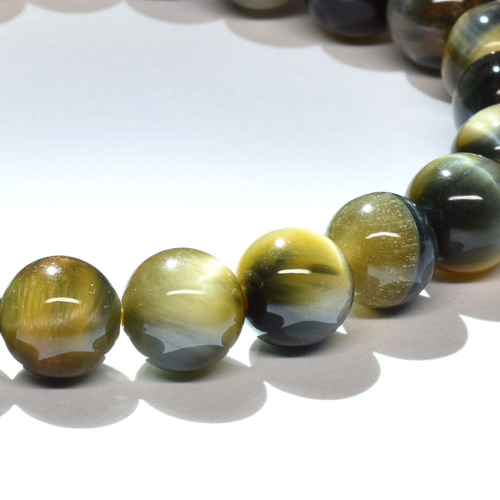 ゼブラタイガーアイ ブレスレット 8-8.5mm #RJ073