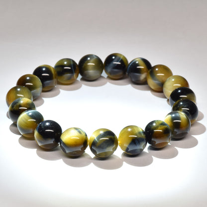 ゼブラタイガーアイ ブレスレット 10-10.5mm #RJ074