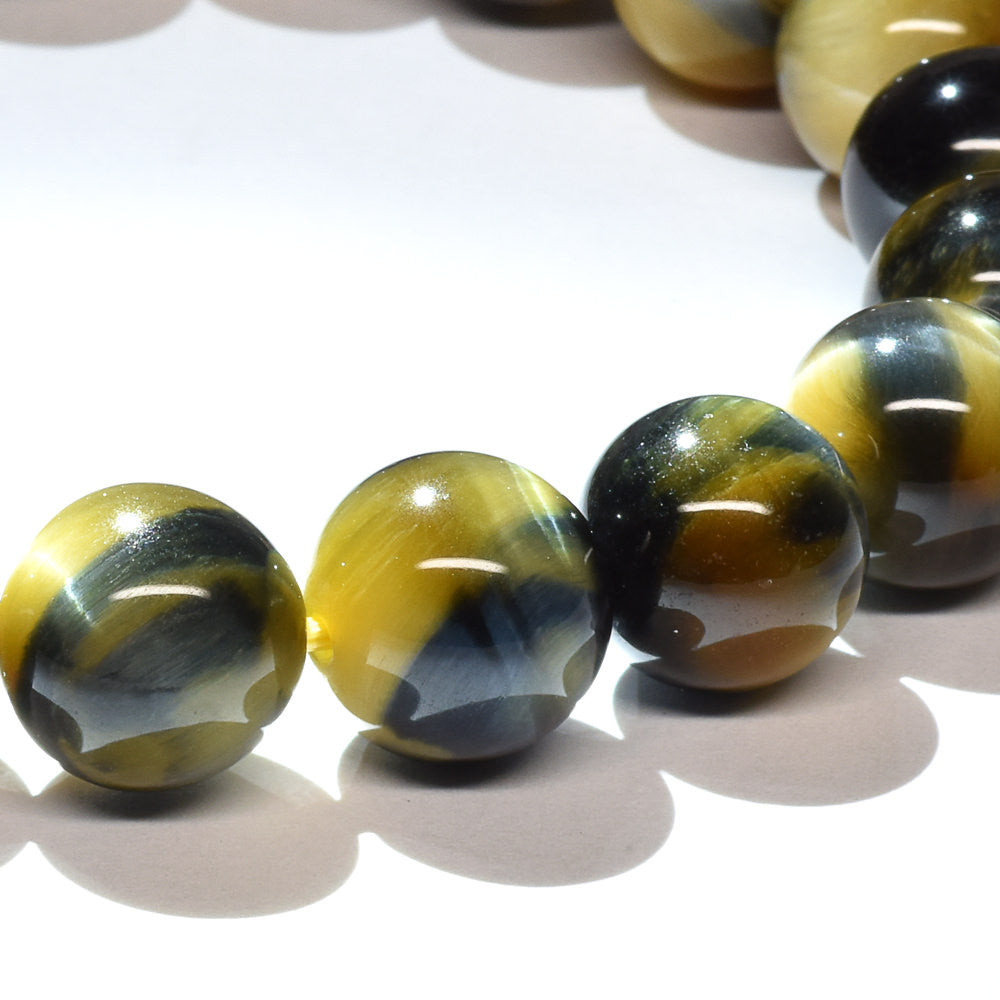 ゼブラタイガーアイ ブレスレット 10-10.5mm #RJ074