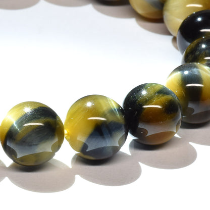 ゼブラタイガーアイ ブレスレット 10-10.5mm #RJ074