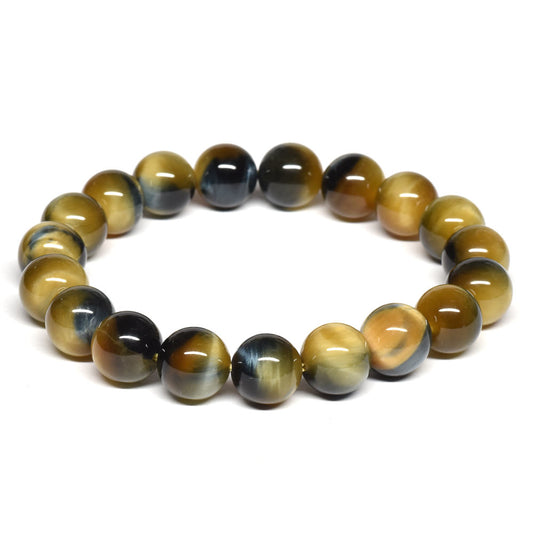 ゼブラタイガーアイ ブレスレット 10mm #RJ075