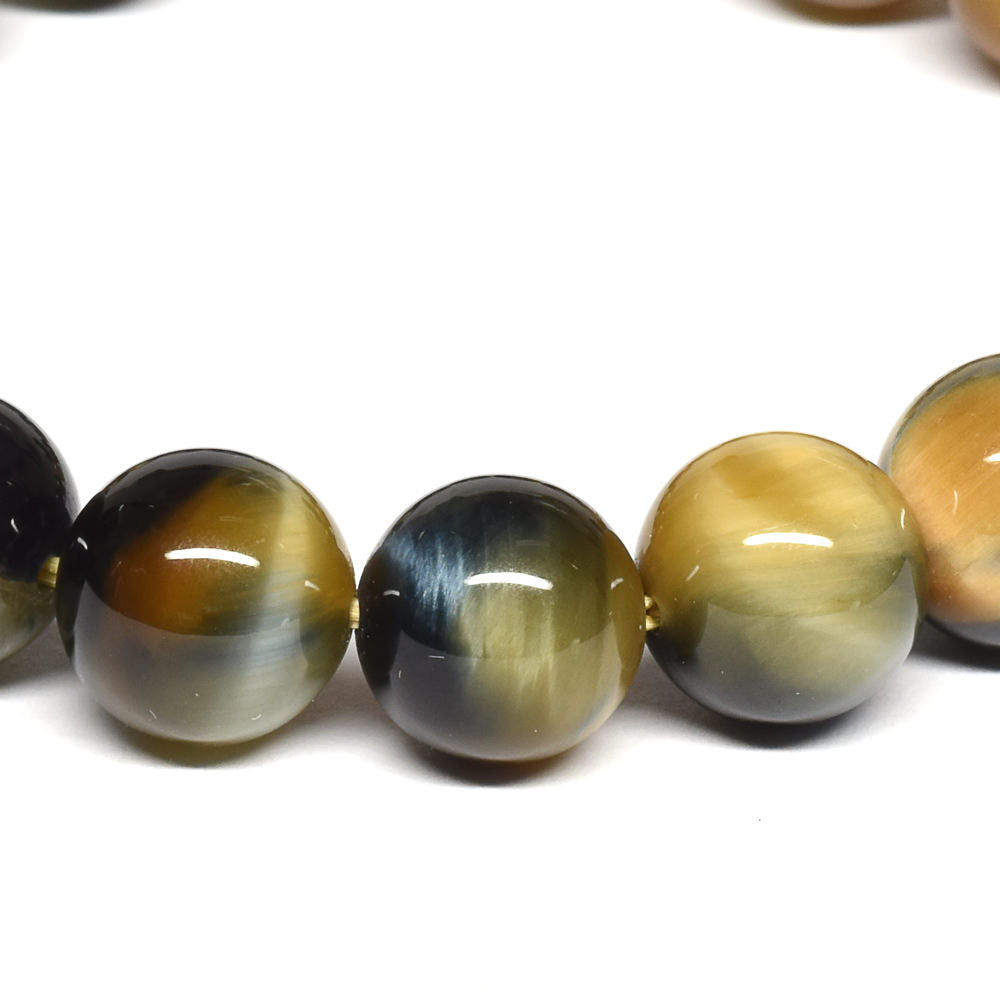 ゼブラタイガーアイ ブレスレット 10mm #RJ075