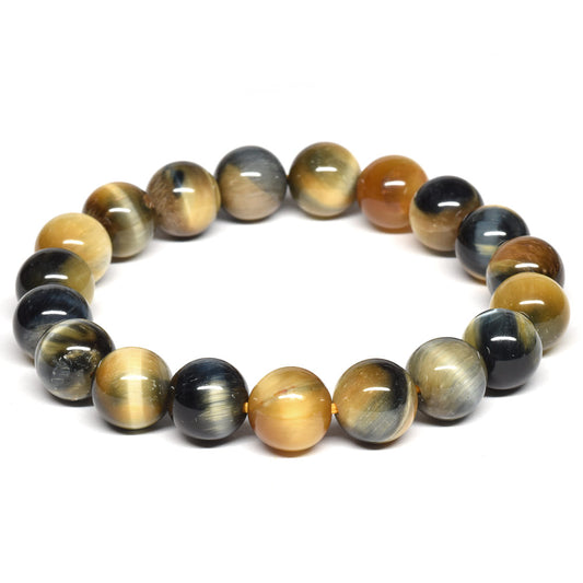 ゼブラタイガーアイ ブレスレット 10.5mm #RJ076