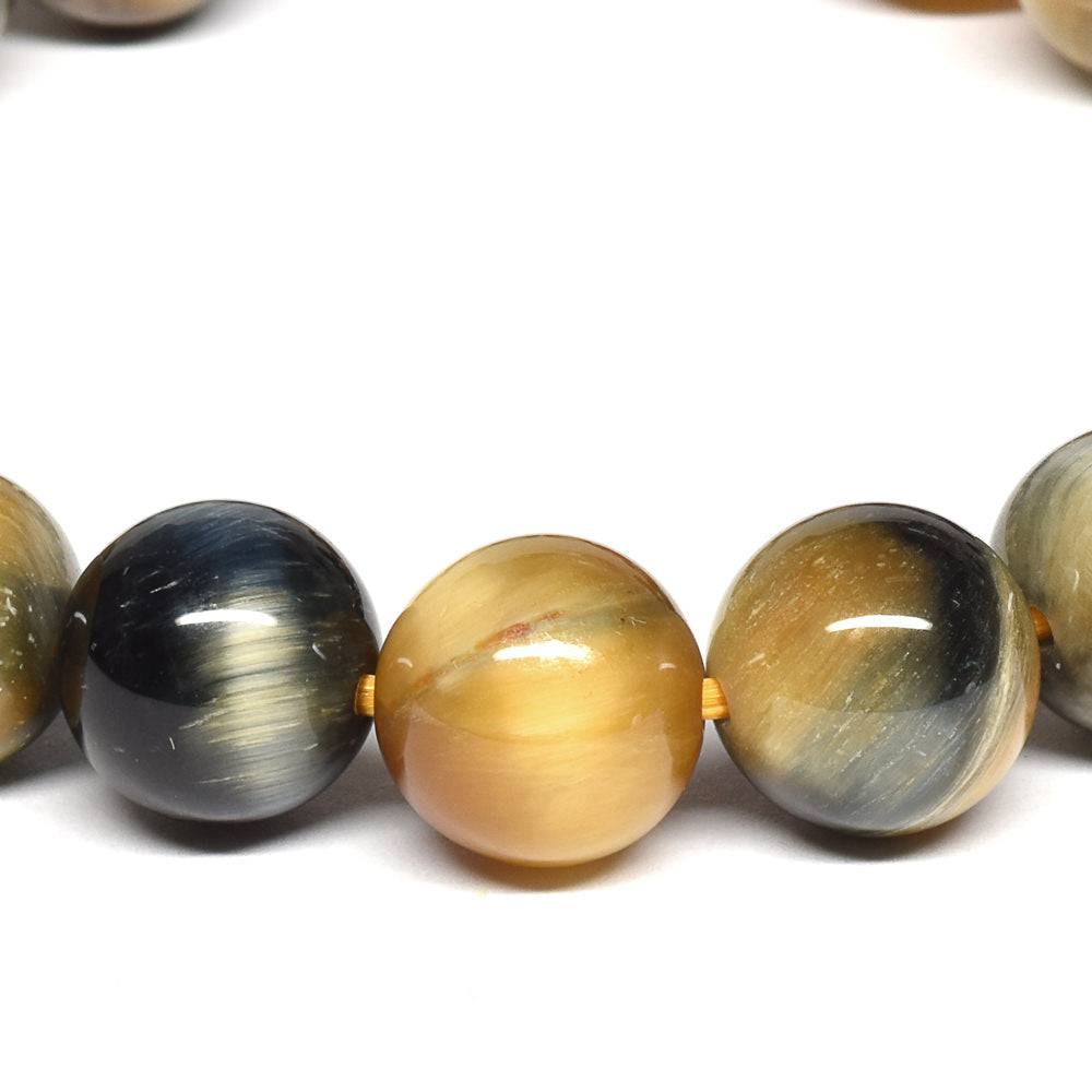 ゼブラタイガーアイ ブレスレット 10.5mm #RJ076