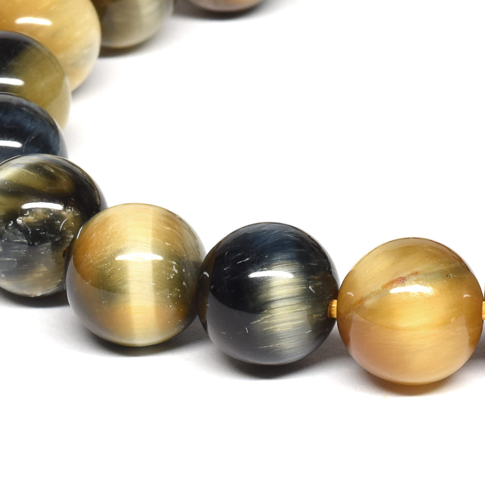 ゼブラタイガーアイ ブレスレット 10.5mm #RJ076