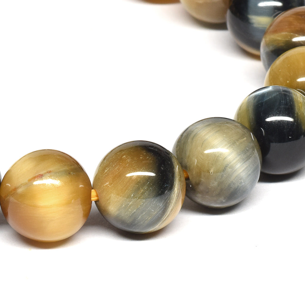 ゼブラタイガーアイ ブレスレット 10.5mm #RJ076