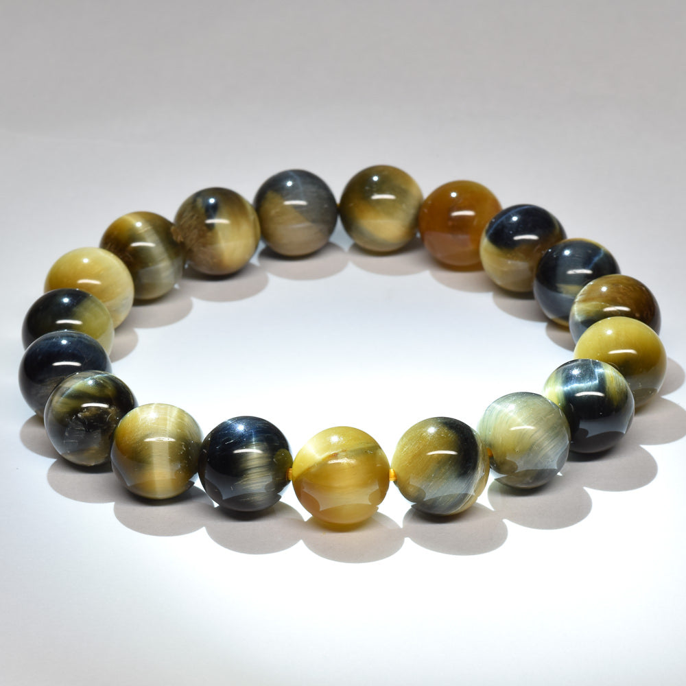 ゼブラタイガーアイ ブレスレット 10.5mm #RJ076