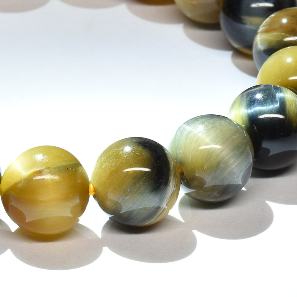 ゼブラタイガーアイ ブレスレット 10.5mm #RJ076