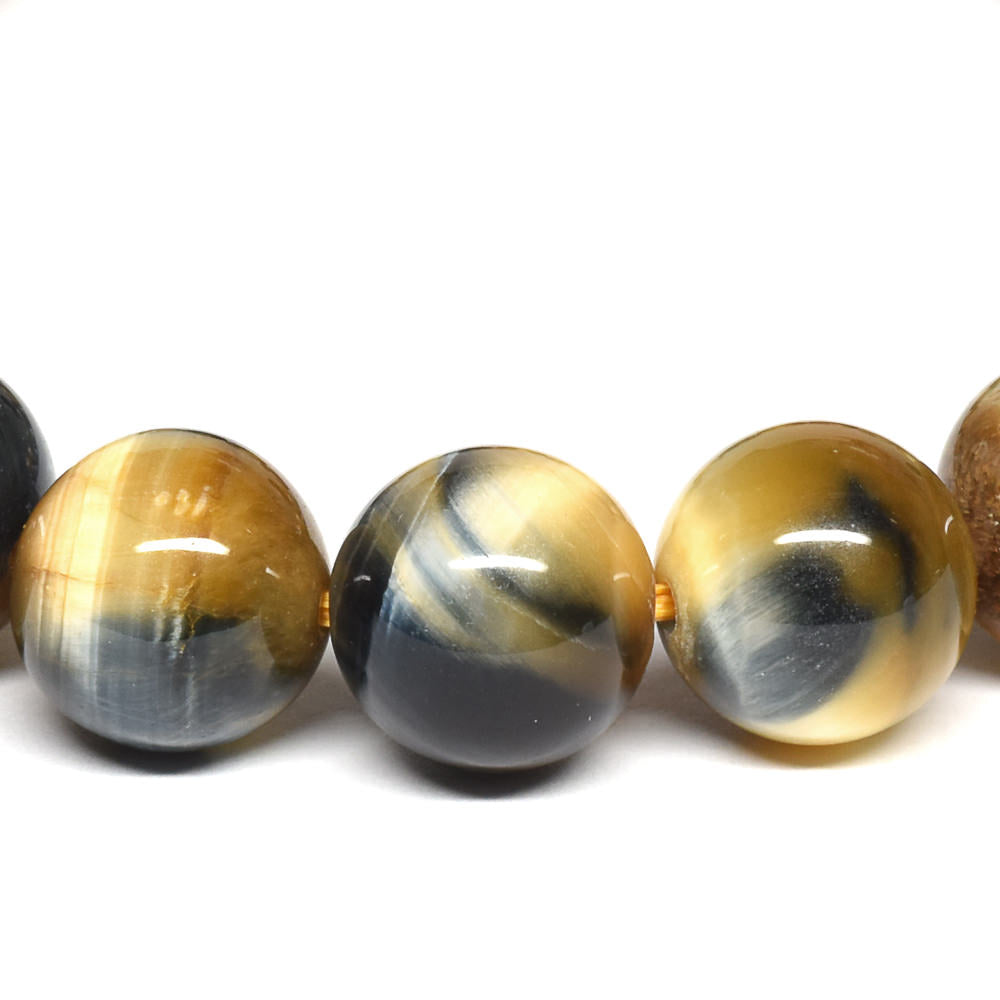 ゼブラタイガーアイ ブレスレット 10.5mm #RJ077