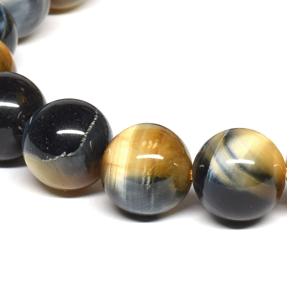 ゼブラタイガーアイ ブレスレット 10.5mm #RJ077