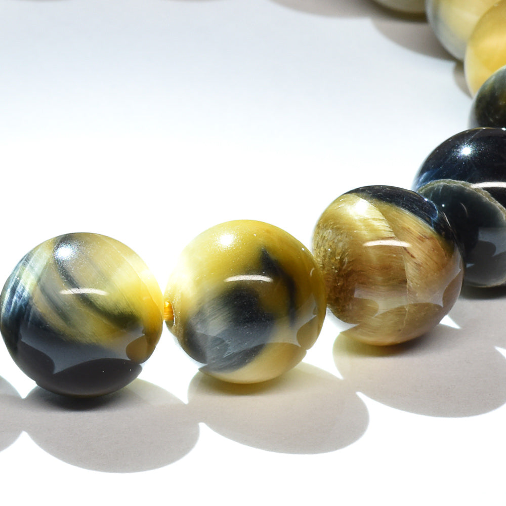 ゼブラタイガーアイ ブレスレット 10.5mm #RJ077