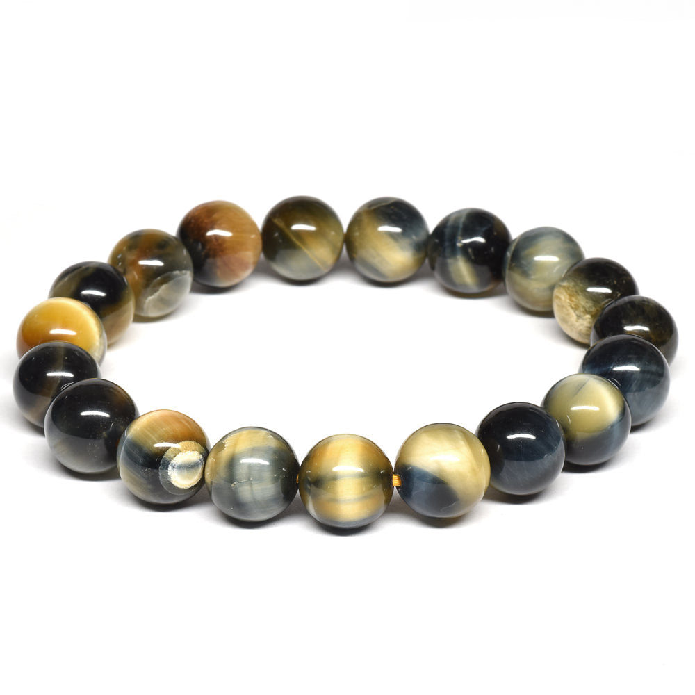 ゼブラタイガーアイ ブレスレット 10.5mm #RJ078