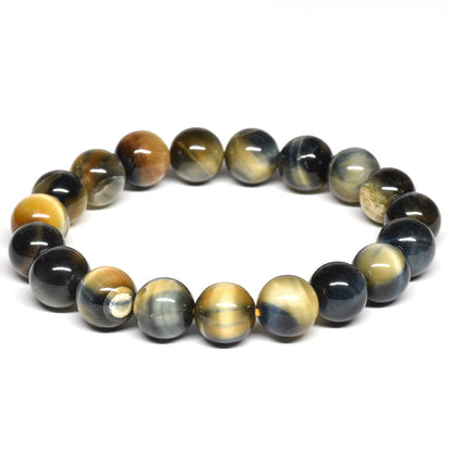 ゼブラタイガーアイ ブレスレット 10.5mm #RJ078