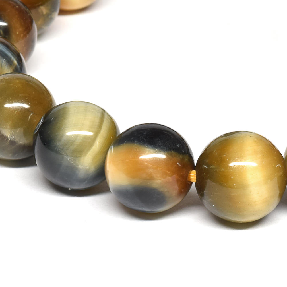 ゼブラタイガーアイ ブレスレット 10.5mm #RJ079