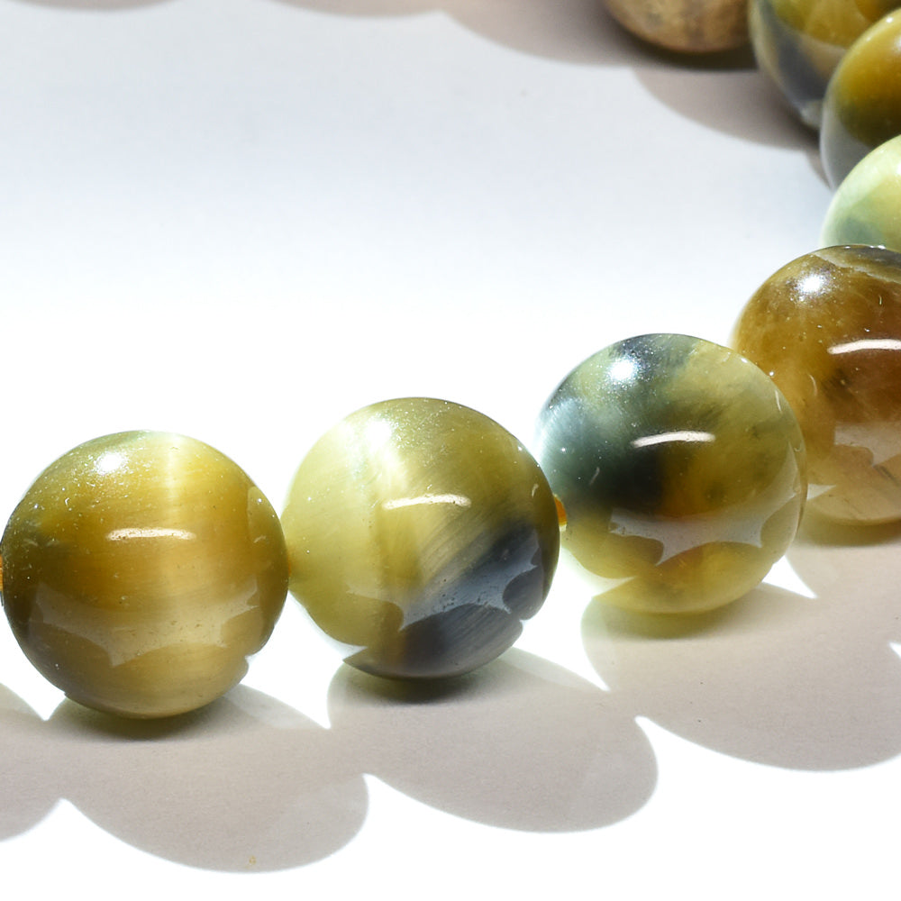 ゼブラタイガーアイ ブレスレット 10.5mm #RJ079