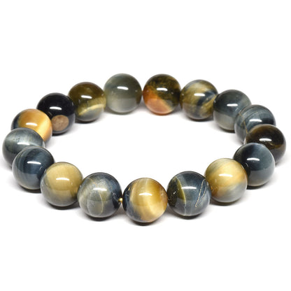 ゼブラタイガーアイ ブレスレット 12mm #RJ080