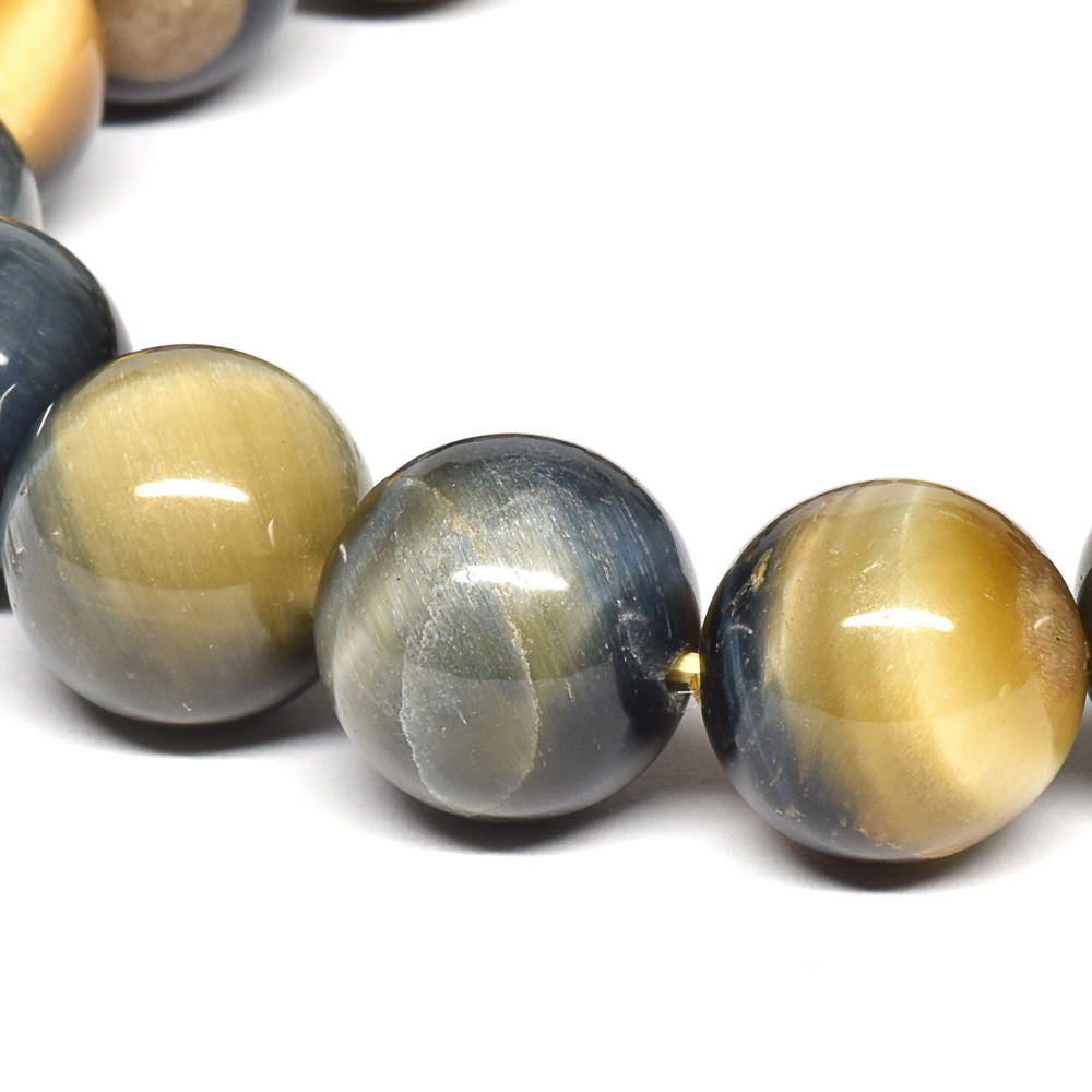 ゼブラタイガーアイ ブレスレット 12mm #RJ080