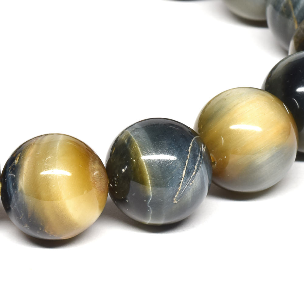 ゼブラタイガーアイ ブレスレット 12mm #RJ080