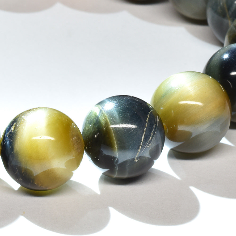 ゼブラタイガーアイ ブレスレット 12mm #RJ080