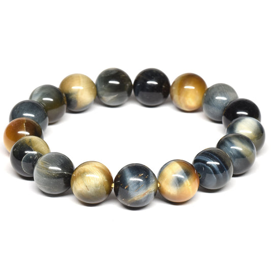 ゼブラタイガーアイ ブレスレット 12-12.5mm #RJ081