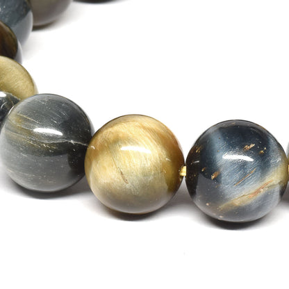 ゼブラタイガーアイ ブレスレット 12-12.5mm #RJ081