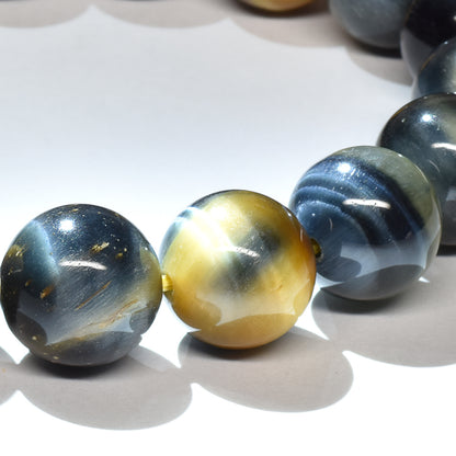 ゼブラタイガーアイ ブレスレット 12-12.5mm #RJ081