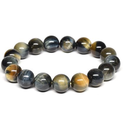 ゼブラタイガーアイ ブレスレット 12mm #RJ082