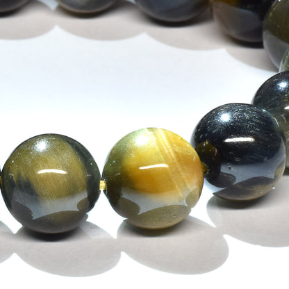 ゼブラタイガーアイ ブレスレット 12mm #RJ082