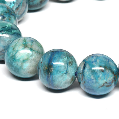 クリソコラシリカ ブレスレット 13.5mm #RJ120