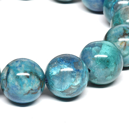 クリソコラシリカ ブレスレット 13.5mm #RJ120