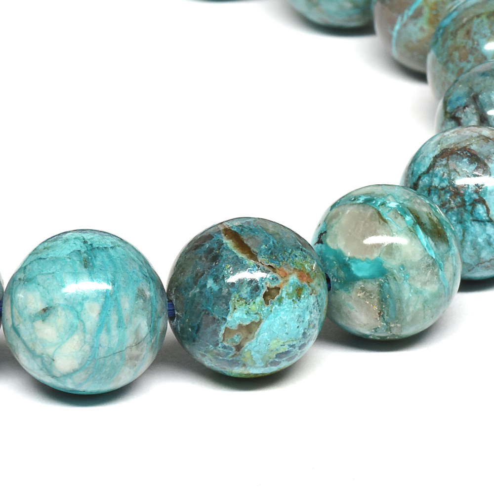 クリソコラシリカ ブレスレット 11.5-12mm #RJ121