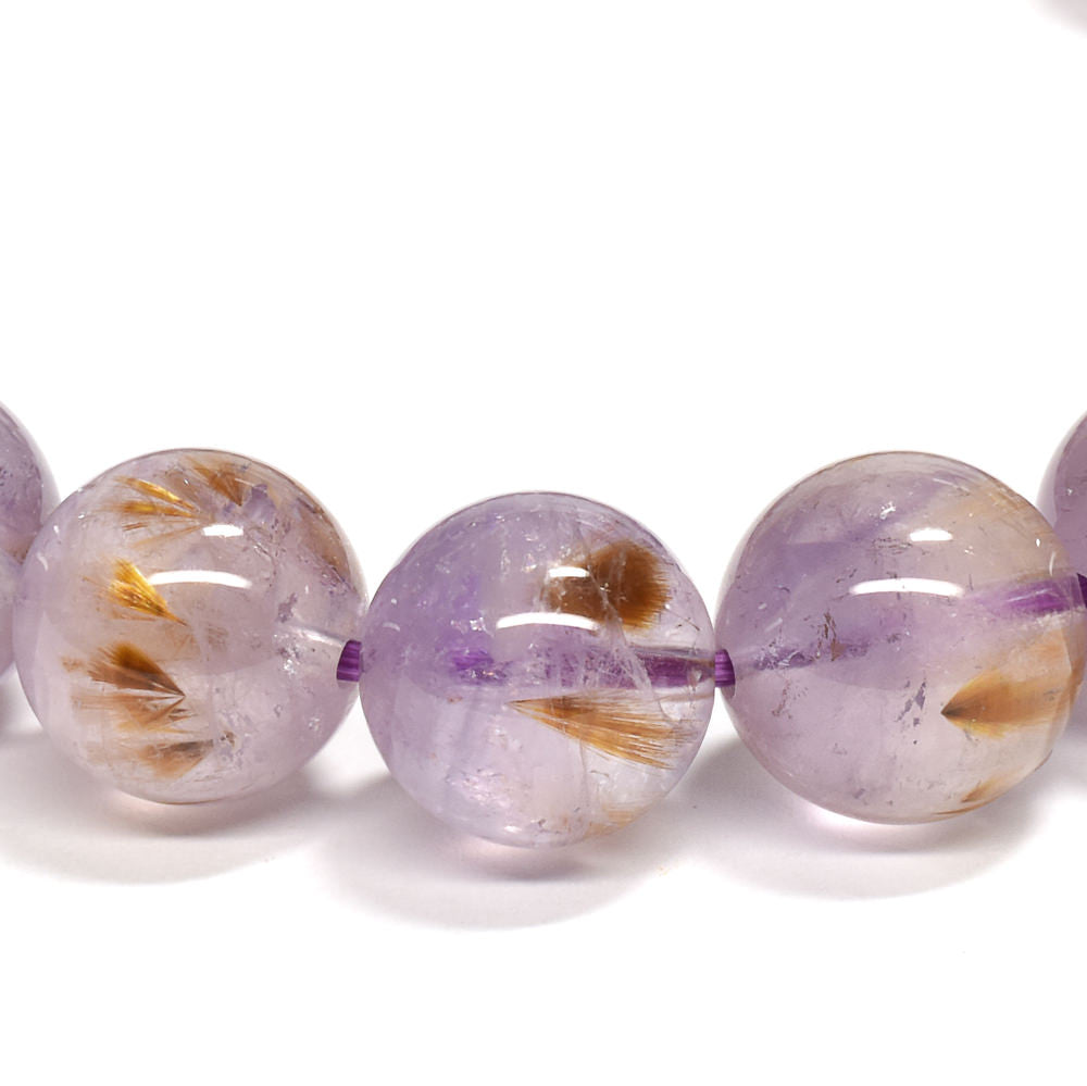 ゲーサイトインアメジスト ブレスレット 10-10.5mm #RJ123