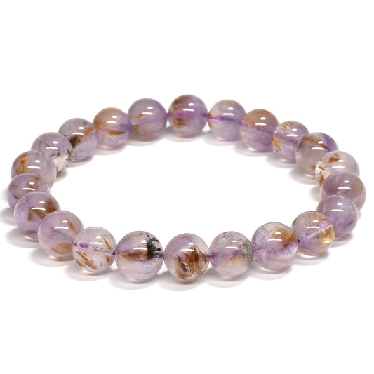 ゲーサイトインアメジスト ブレスレット 9-9.5mm #RJ124