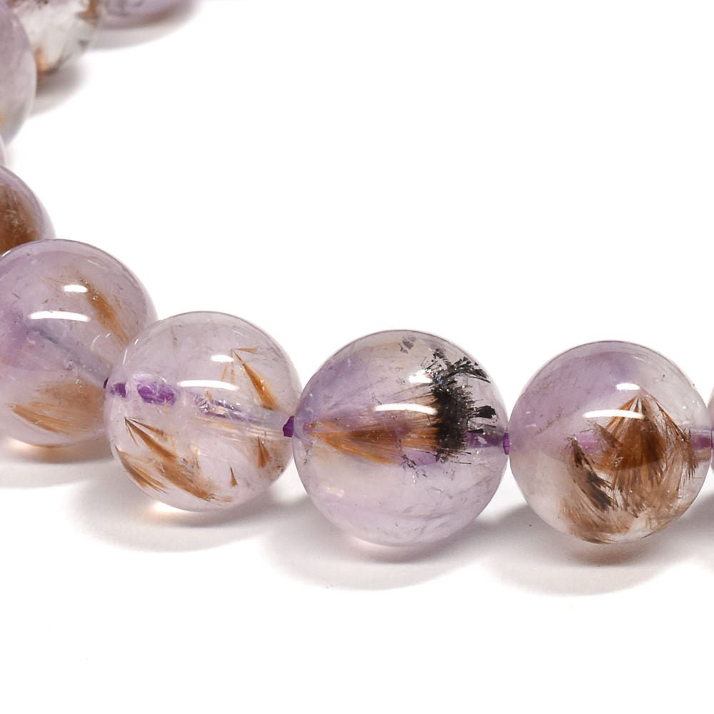 ゲーサイトインアメジスト ブレスレット 9-9.5mm #RJ124