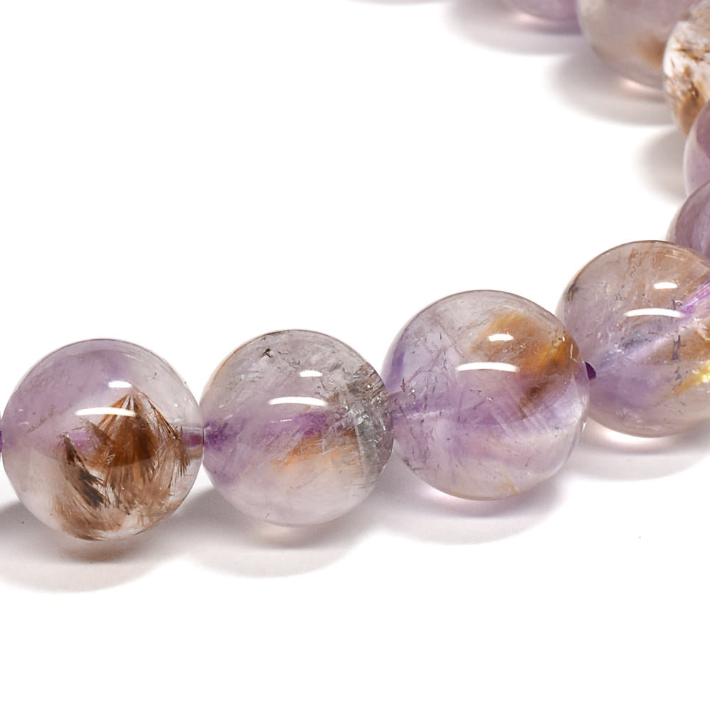 ゲーサイトインアメジスト ブレスレット 9-9.5mm #RJ124