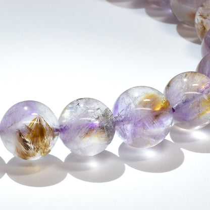 ゲーサイトインアメジスト ブレスレット 9-9.5mm #RJ124