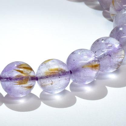 ゲーサイトインアメジスト ブレスレット 9-9.5mm #RJ125