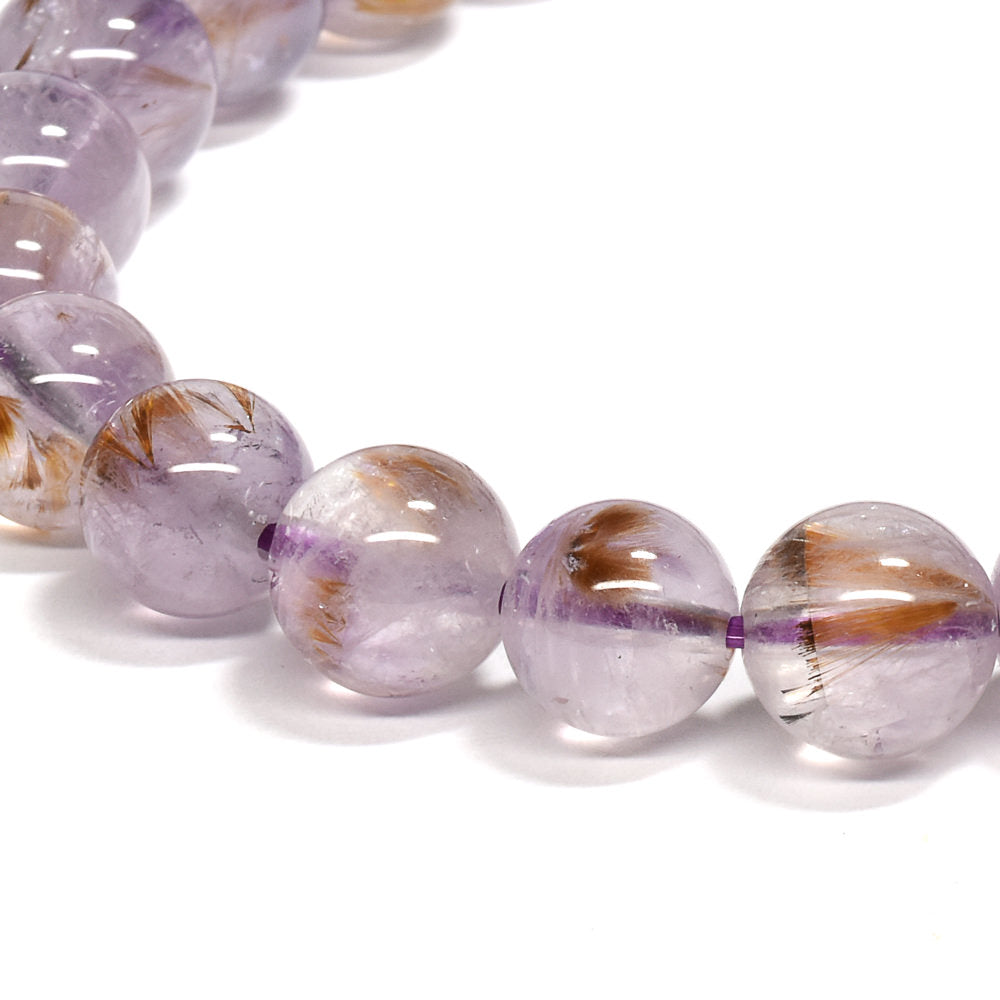 ゲーサイトインアメジスト ブレスレット 8.5mm #RJ126
