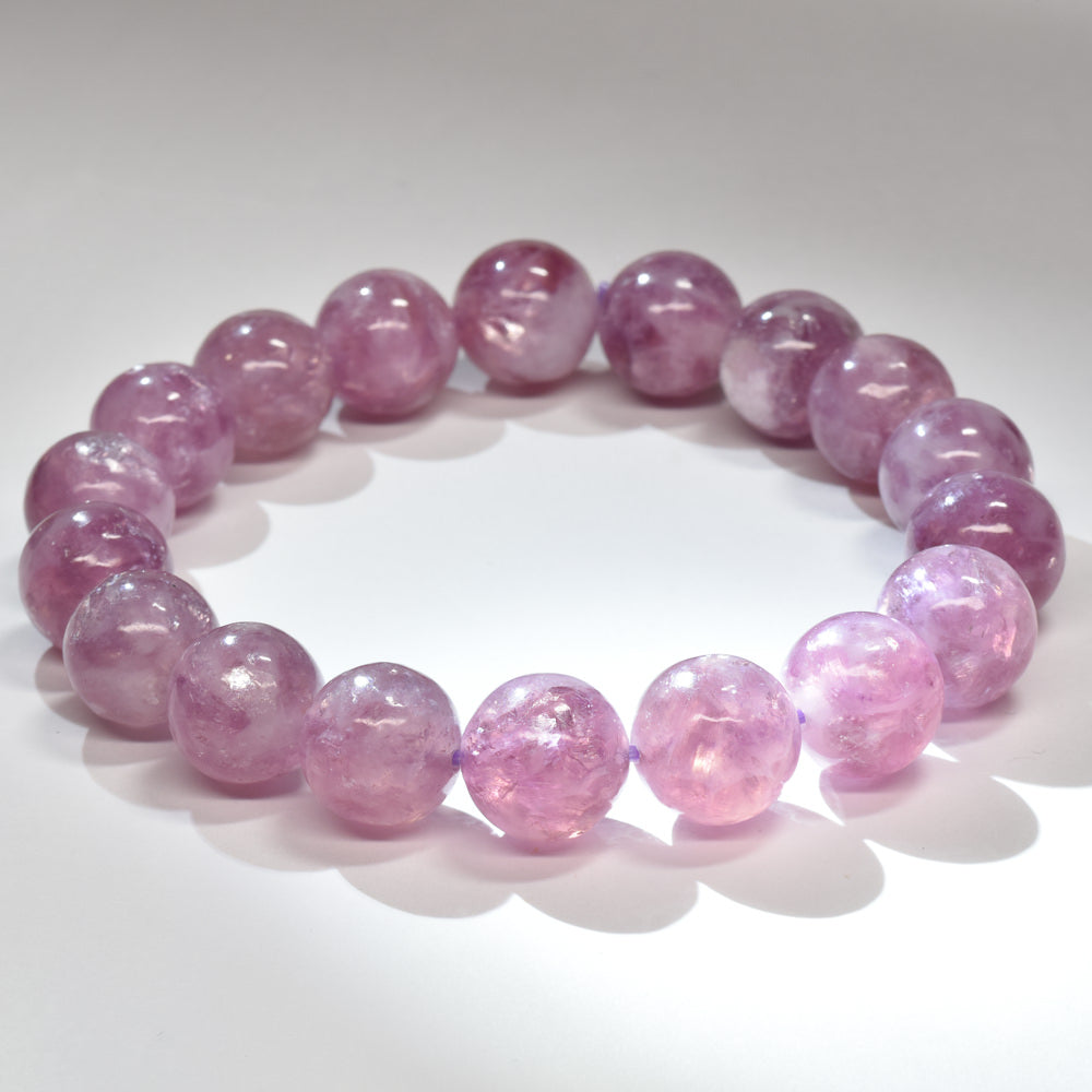 ピンクレピドライトシリカ ブレスレット 11mm #RJ137