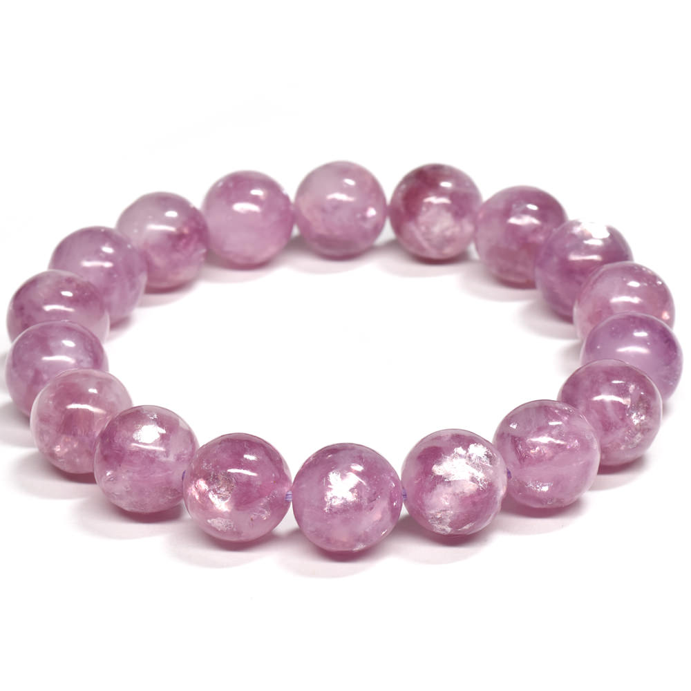 ピンクレピドライトシリカ ブレスレット 11mm #RJ138