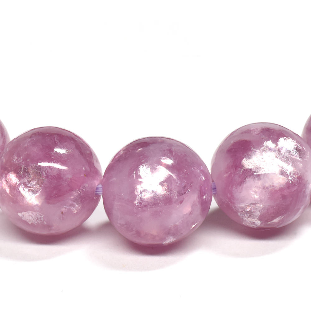 ピンクレピドライトシリカ ブレスレット 11mm #RJ138