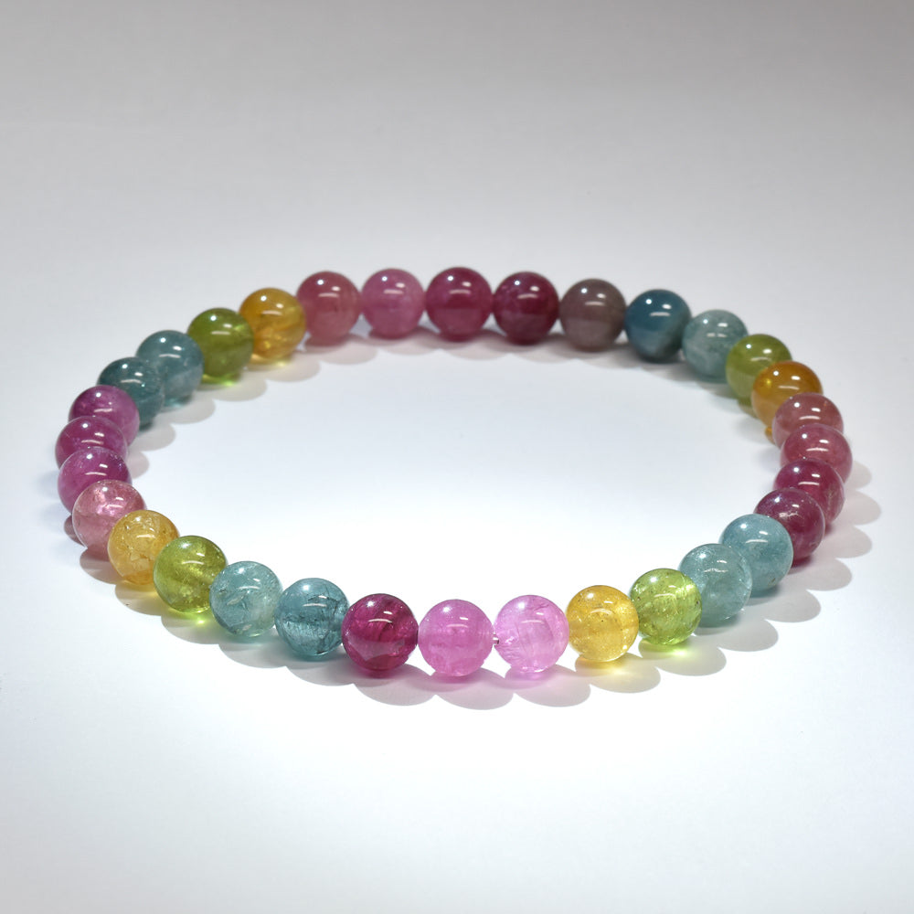 キャンディーカラートルマリン ブレスレット 5.5mm #RJ150